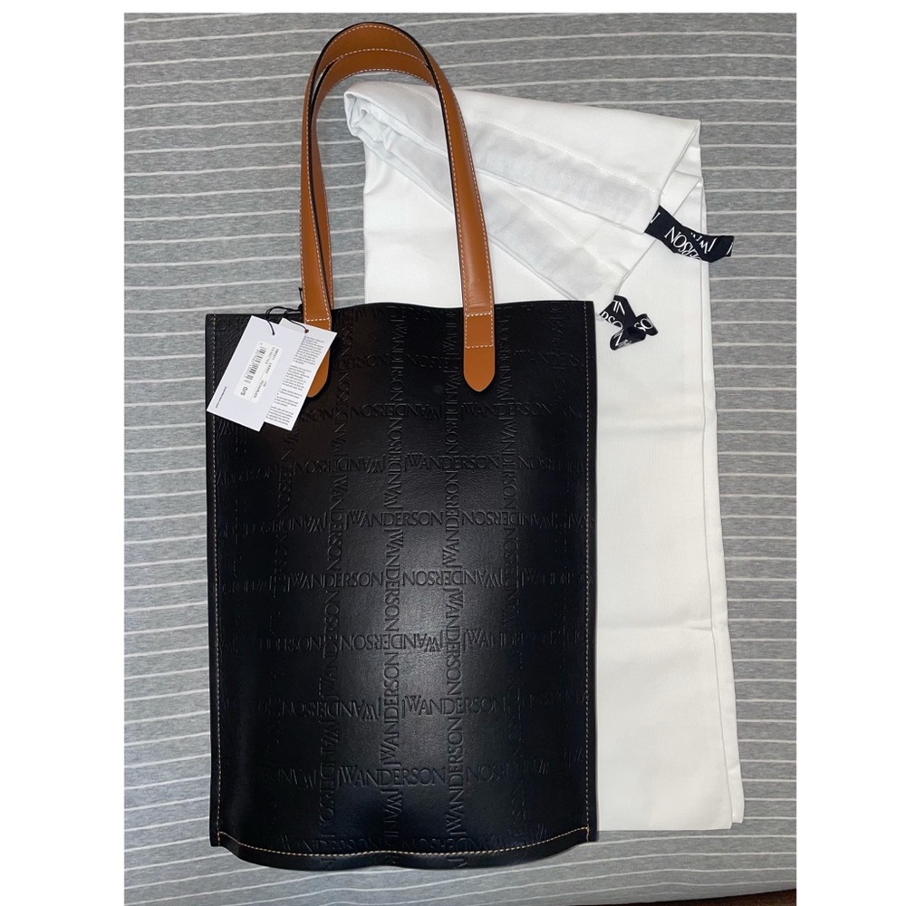 JW Anderson debossed-logo tote bag